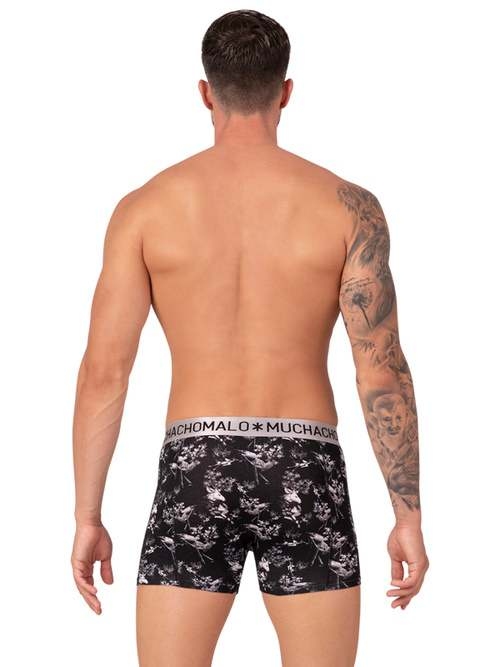 Muchachomalo Chevreuil noir/print boxer Muchachomalo Chevreuil noir/print boxer