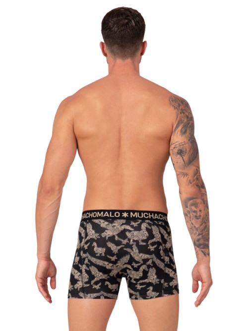 Muchachomalo Canard noir/print boxer Muchachomalo Canard noir/print boxer