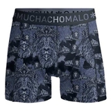 Muchachomalo Lion bleu/print boxer pour hommes