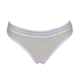 After Eden D-Cup & Up Soof blanc culotte string