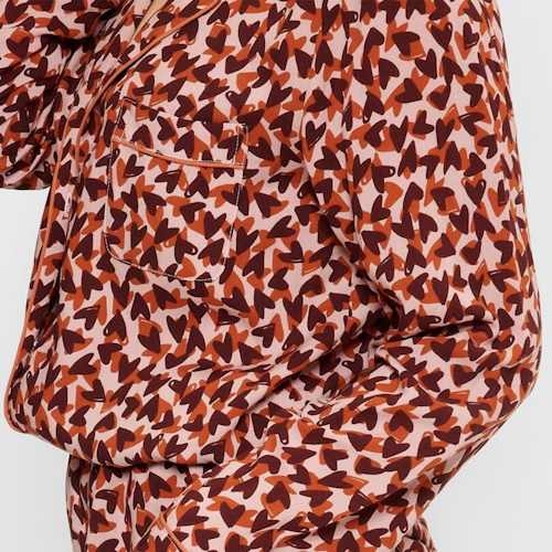 LingaDore Night Love marron/print pyjama LingaDore Night Love marron/print pyjama