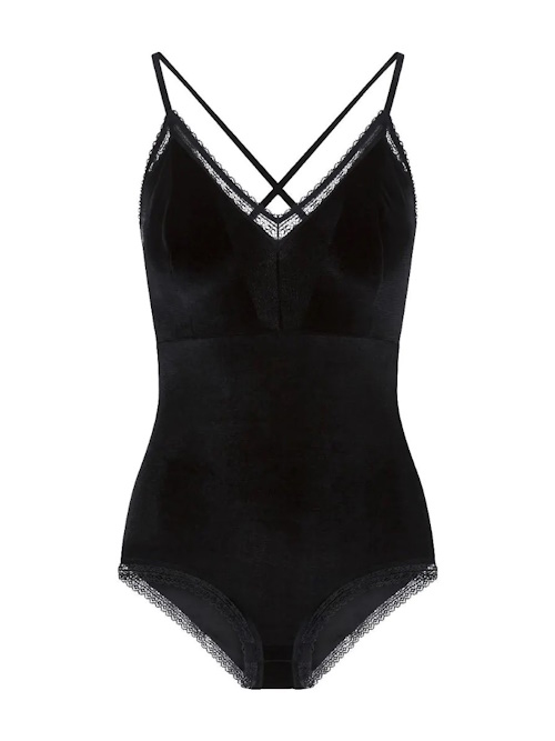 LingaDore Velvet noir corselet LingaDore Velvet noir corselet