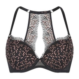 LingaDore In love with embroidery noir/cuivre soutien-gorge push up