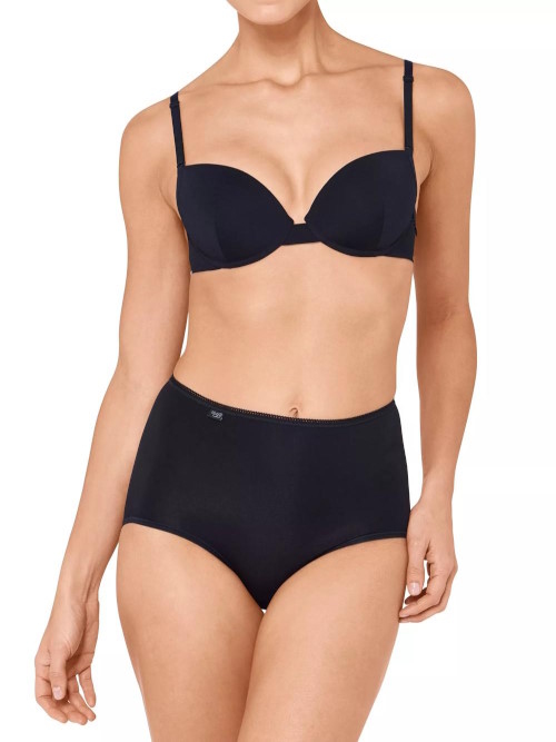 Sloggi 24/7 Microfibre noir haut slip Sloggi 24/7 Microfibre noir haut slip