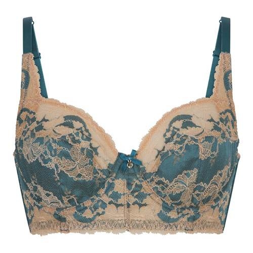 LingaDore  Turquoise & Sand turquoise/print soutien-gorge sans forme LingaDore  Turquoise & Sand turquoise/print soutien-gorge sans forme