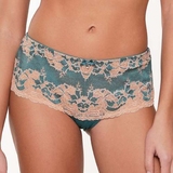 LingaDore  Turquoise & Sand turquoise/print shortie