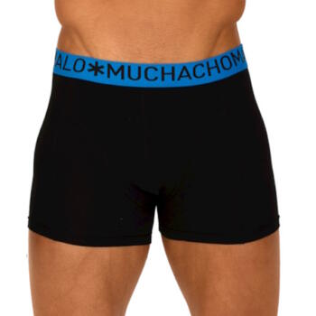 MUCHACHOMALO LIGHT COTTON Black/turquoise Boxershort [194]