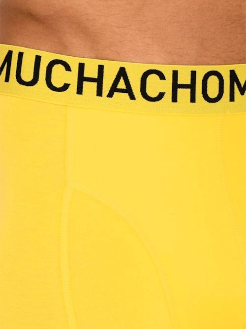 Muchachomalo Light Cotton Solid jaune boxer Muchachomalo Light Cotton Solid jaune boxer