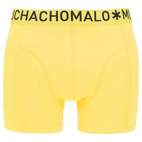 Muchachomalo Light Cotton Solid jaune boxer Muchachomalo Light Cotton Solid jaune boxer