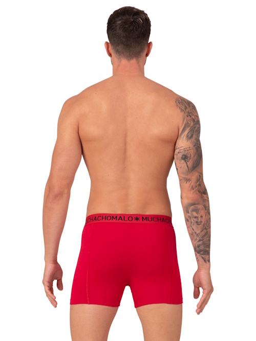 Muchachomalo Light Cotton Solid rouge boxer Muchachomalo Light Cotton Solid rouge boxer