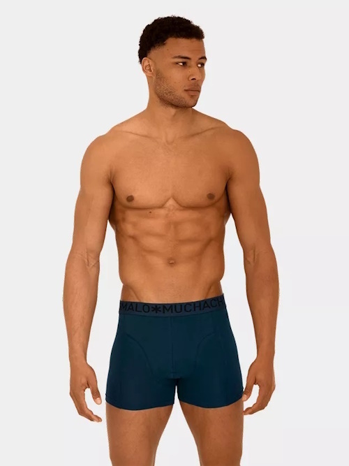 Muchachomalo Light Cotton Solid petrol boxer Muchachomalo Light Cotton Solid petrol boxer