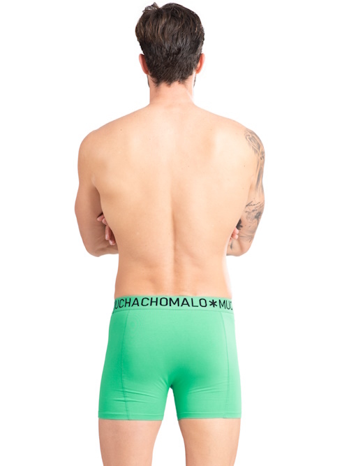 Muchachomalo Light Cotton Solid vert boxer Muchachomalo Light Cotton Solid vert boxer