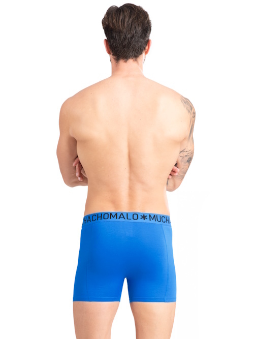 Muchachomalo Light Cotton Solid cobalt boxer Muchachomalo Light Cotton Solid cobalt boxer