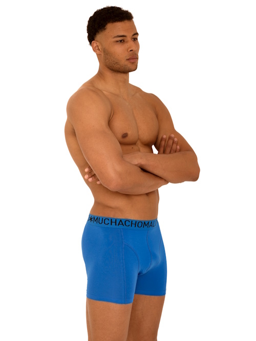 Muchachomalo Light Cotton Solid cobalt boxer Muchachomalo Light Cotton Solid cobalt boxer