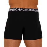 Muchachomalo Light Cotton Solid noir boxer