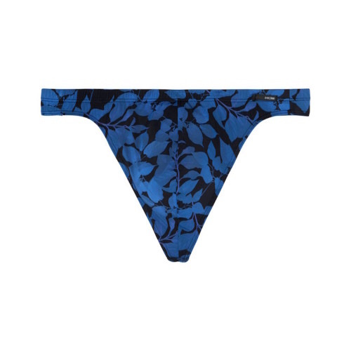 HOM Quentin bleu/print string pour hommes HOM Quentin bleu/print string pour hommes