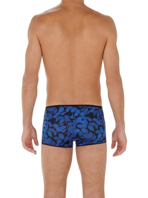HOM Quentin bleu/print sport trunk HOM Quentin bleu/print sport trunk
