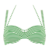 Maillots de bain Marlies Dekkers Holi Vintage vert/blanc haut de bikini préformé