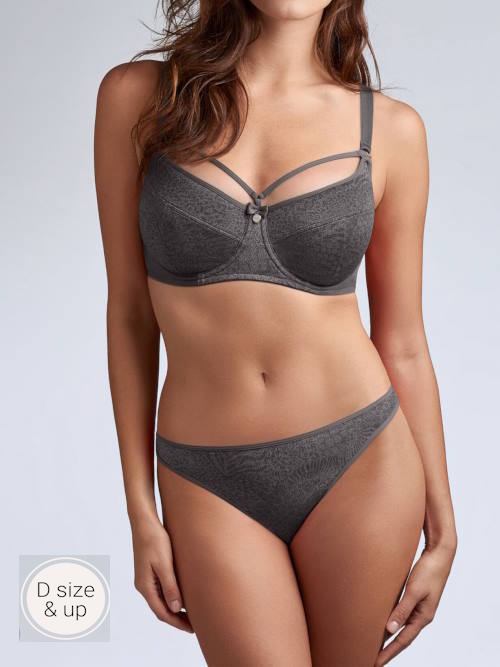 Marlies Dekkers Space Odyssey gris soutien-gorge sans forme Marlies Dekkers Space Odyssey gris soutien-gorge sans forme