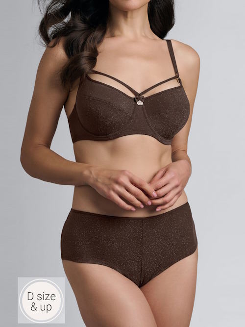 Marlies Dekkers Space Odyssey marron soutien-gorge sans forme Marlies Dekkers Space Odyssey marron soutien-gorge sans forme