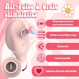 PureVibe Oral Air-Pulse Lover bébé rose vibromasseur clitoris