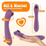 PureVibe Vibrating Air-Pulse Massager rose vibromasseur clitoris