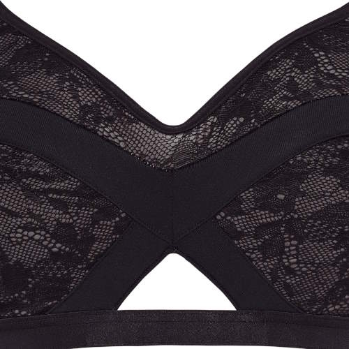 Marlies Dekkers Wing Power grijs/zwart soutien-gorge rembourré Marlies Dekkers Wing Power grijs/zwart soutien-gorge rembourré