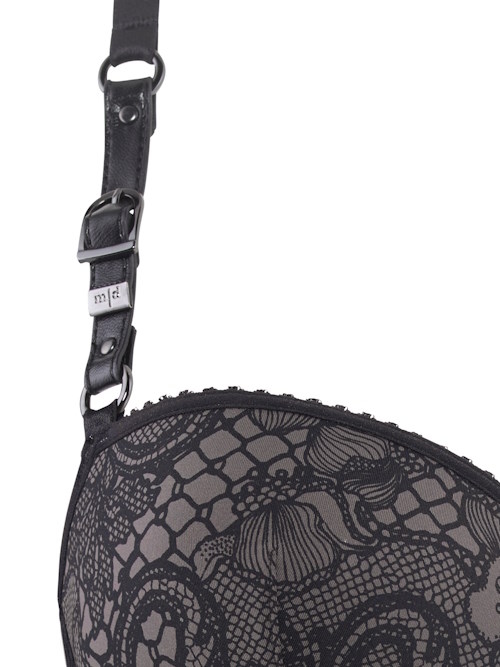 Marlies Dekkers Lioness of Britanny grijs/zwart soutien-gorge rembourré Marlies Dekkers Lioness of Britanny grijs/zwart soutien-gorge rembourré