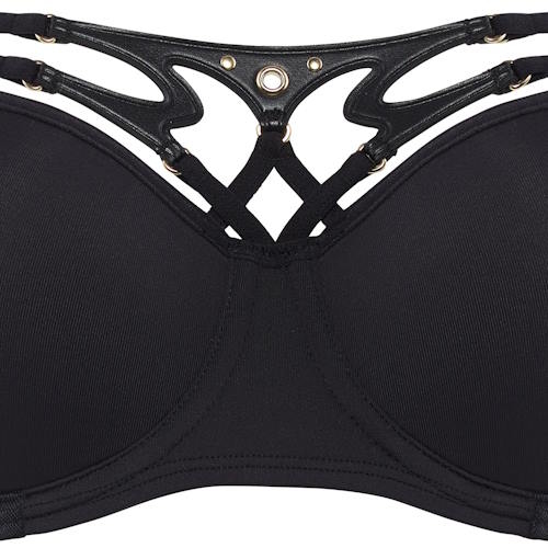 Marlies Dekkers  Shieldmaiden noir soutien-gorge rembourré Marlies Dekkers  Shieldmaiden noir soutien-gorge rembourré