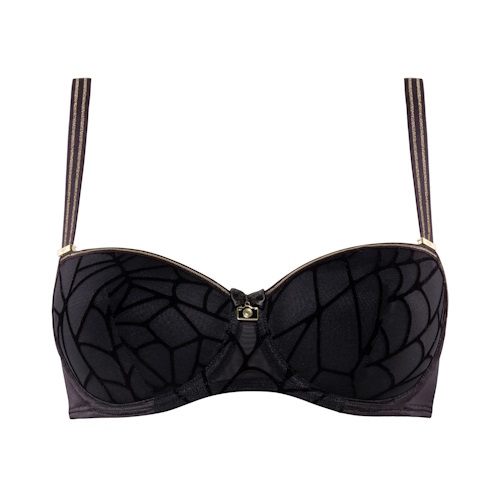 Marlies Dekkers The Adventuress noir soutien-gorge rembourré Marlies Dekkers The Adventuress noir soutien-gorge rembourré