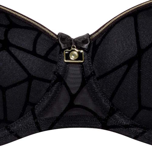 Marlies Dekkers The Adventuress noir soutien-gorge rembourré Marlies Dekkers The Adventuress noir soutien-gorge rembourré