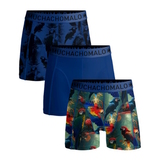 Muchachomalo Papagay bleu/print boxer