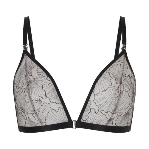 LingaDore Black Flower noir soutien-gorge sans armatures en dentelle LingaDore Black Flower noir soutien-gorge sans armatures en dentelle