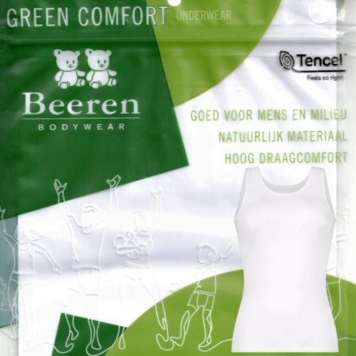 Sous-vêtements Beeren Green Comfort blanc chemise pour femmes Sous-vêtements Beeren Green Comfort blanc chemise pour femmes