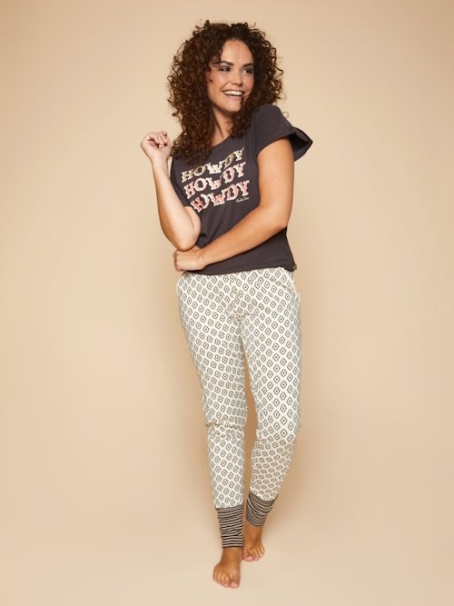 Charlie Choe T- Howdy marron chemise de nuit Charlie Choe T- Howdy marron chemise de nuit