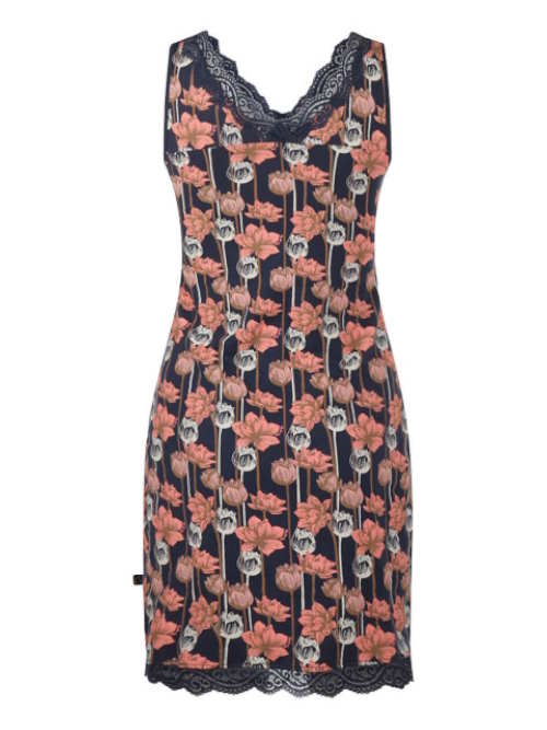 Charlie Choe Bonne chance bleu marine/rose chemise de nuit Charlie Choe Bonne chance bleu marine/rose chemise de nuit