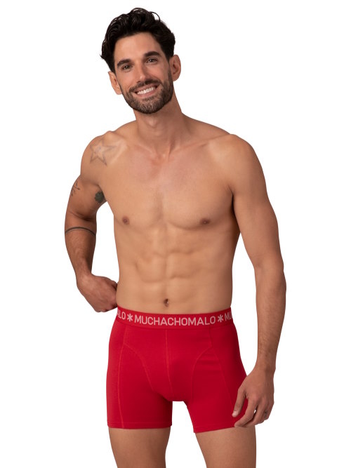 Muchachomalo Basic rouge boxer Muchachomalo Basic rouge boxer