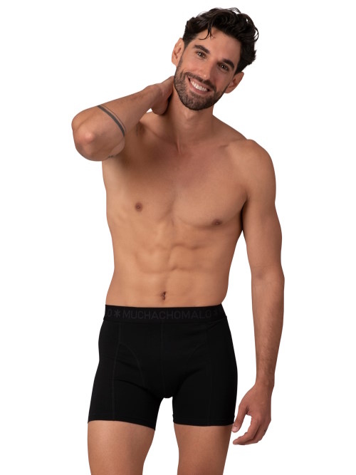 Muchachomalo Basic noir boxer Muchachomalo Basic noir boxer