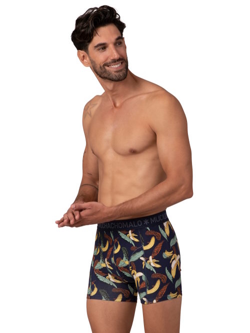 Muchachomalo Bananas bleu marine/print boxer Muchachomalo Bananas bleu marine/print boxer