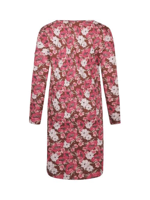 Charlie Choe Warm Nights marron/print chemise de nuit Charlie Choe Warm Nights marron/print chemise de nuit