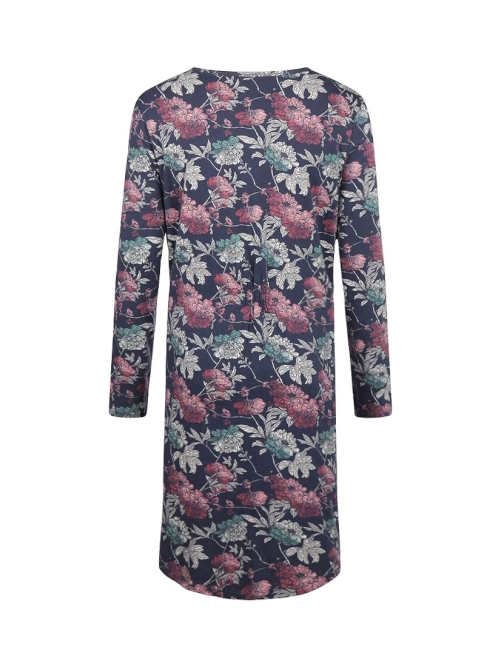 Charlie Choe Cold Days bleu/print chemise de nuit Charlie Choe Cold Days bleu/print chemise de nuit