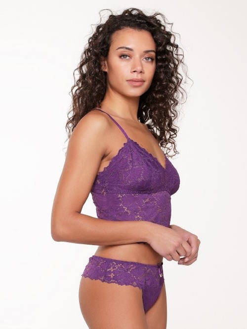 LingaDore Majesty purple violet soutien-gorge sans armatures en dentelle LingaDore Majesty purple violet soutien-gorge sans armatures en dentelle