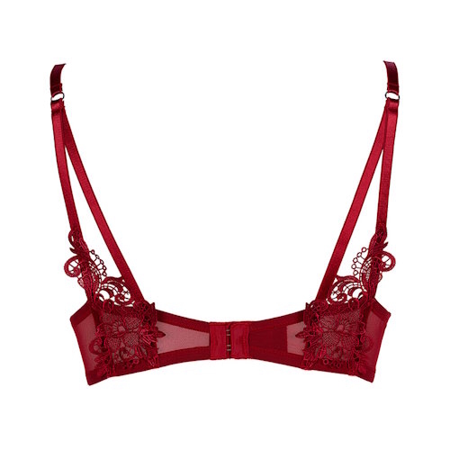 After Eden Tulien rouge soutien-gorge rembourré After Eden Tulien rouge soutien-gorge rembourré