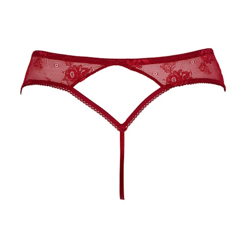 After Eden D-Cup & Up Tender rouge foncé culotte string After Eden D-Cup & Up Tender rouge foncé culotte string