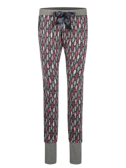 Charlie Choe Cold Days gris/print pantalon de pyjama