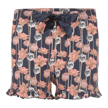 Charlie Choe Good Luck Pyjama Short Marine Roze Bloemen print
