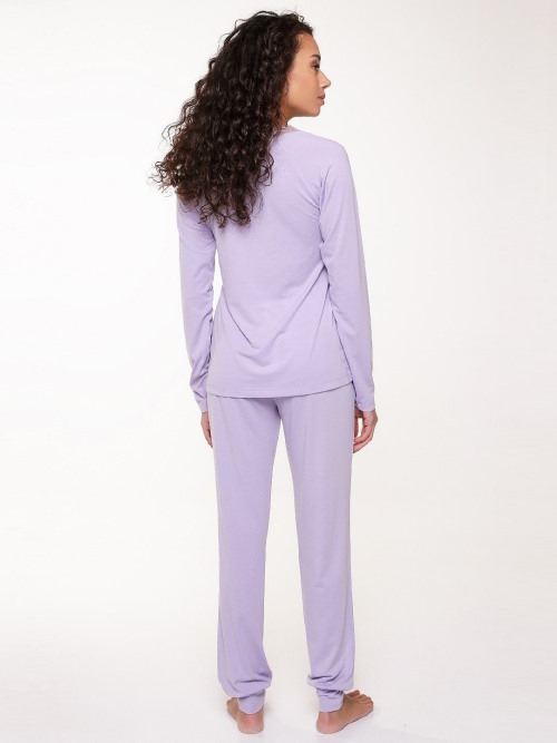 LingaDore Night Happy colour lilas pyjama LingaDore Night Happy colour lilas pyjama