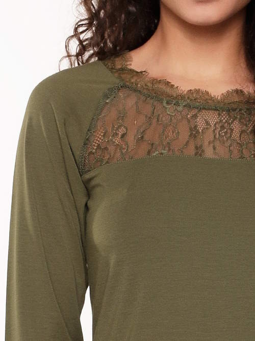 LingaDore Night Happy colour vert pyjama LingaDore Night Happy colour vert pyjama