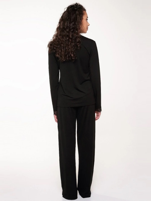 LingaDore Night Happy colour noir pyjama LingaDore Night Happy colour noir pyjama