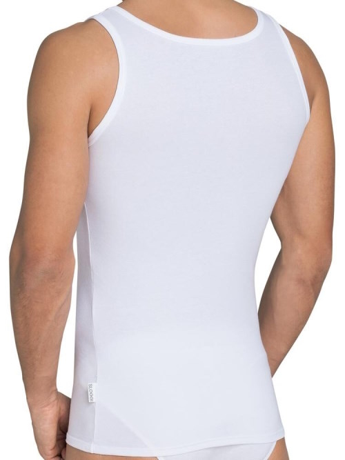 Sloggi Hommes Basic blanc singlet pour hommes Sloggi Hommes Basic blanc singlet pour hommes